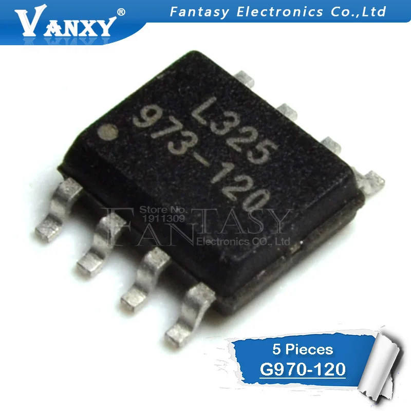 5 шт. G973-120 SOP8 G973-120ADJF11U SOP 973-120 SMD