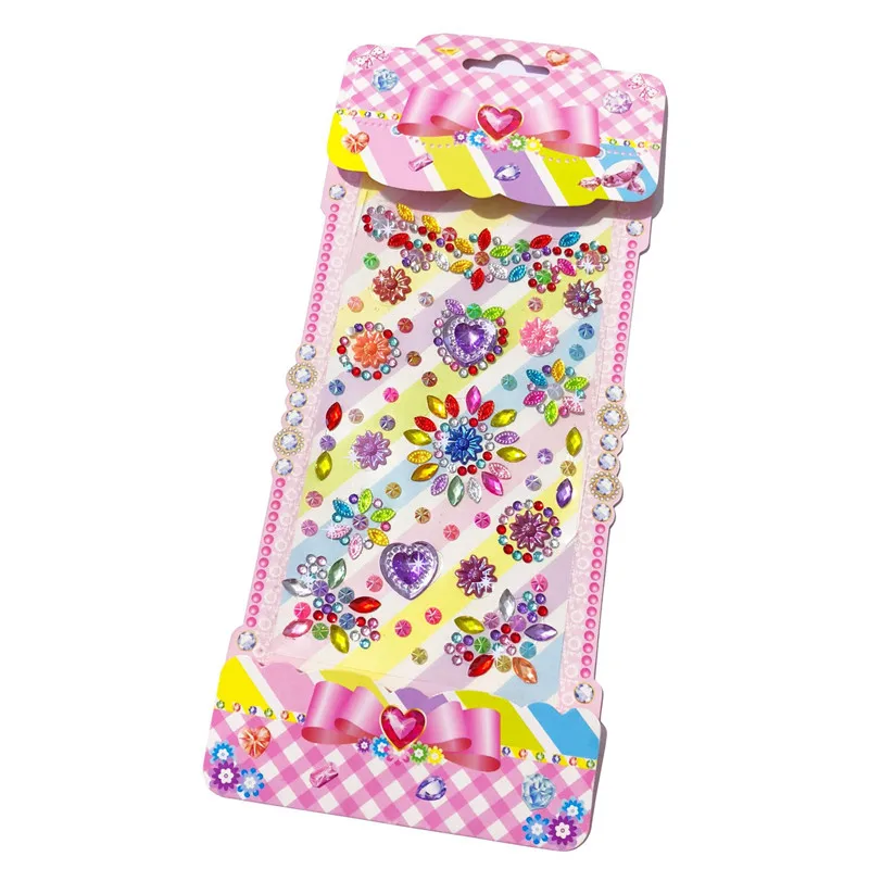 Наклейки с короной со стразами и цветами для женщин украшение мобильного