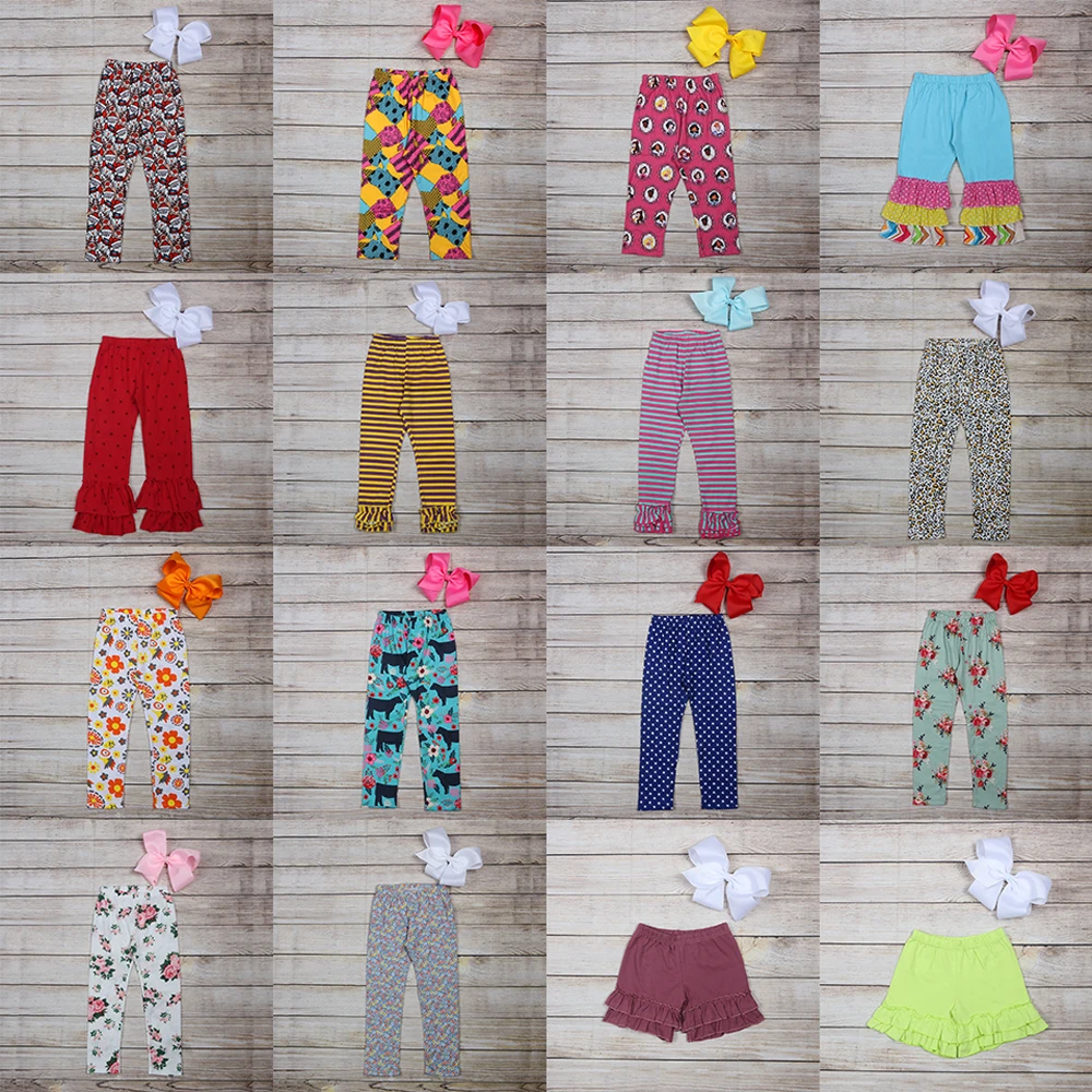 

Various style and size pure cotton baby Pants All kinds of printed children's casual Daily Boutique trousers