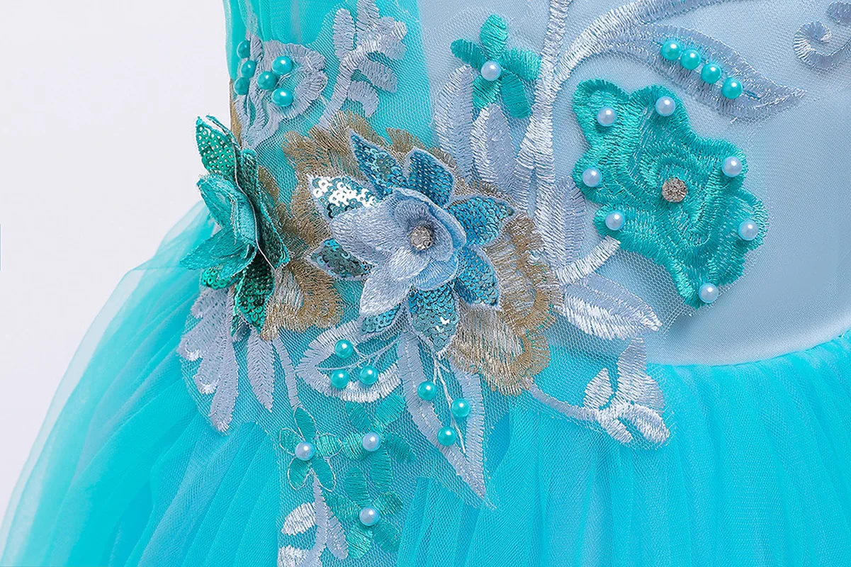 Новинка 2019 длинное рождественское представление вечерние платья для девочек на