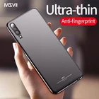 Чехол MSVII для смартфонов Huawei P-серии тонкий, матовый, 5 цветов