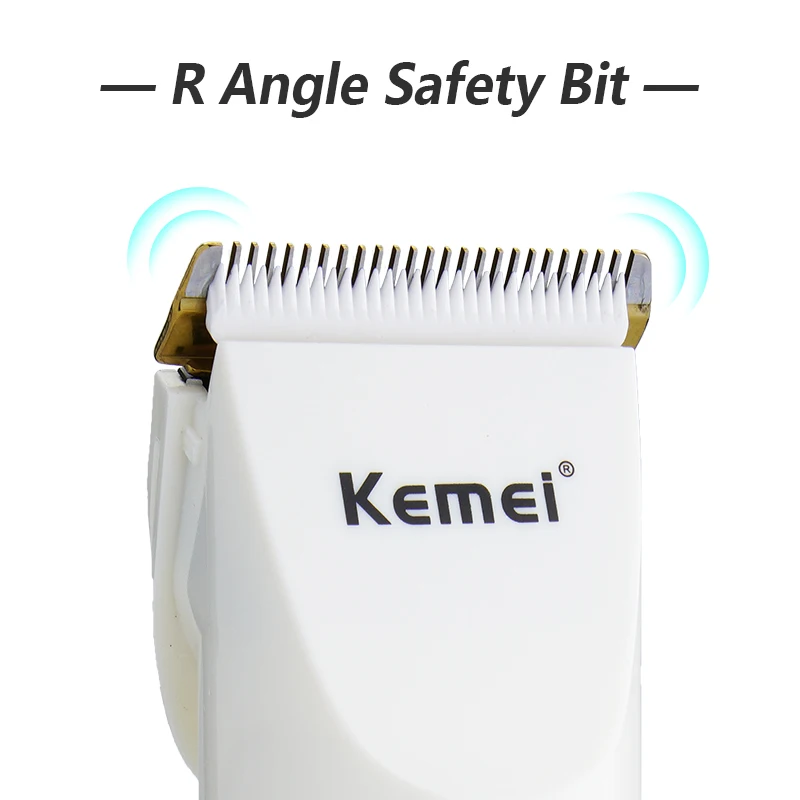 Kemei Rechargeable Electric Clippers Professional Razor Barber Trimmer for Men and Women Adjustable Salon Shaving Machine 43D | Бытовая