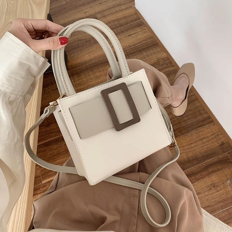 Летняя квадратная мини-сумка макарон модная женская сумка Высококачественная