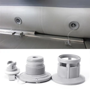 Надувной лодочный плот с 6 отверстиями для шлюпки, аксессуар для байдарки, каноэ, адаптер воздушного клапана