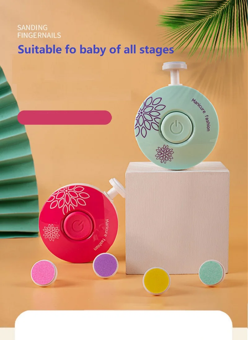 Новый электрический триммер для ногтей детей и взрослых инструмент полировки 2021