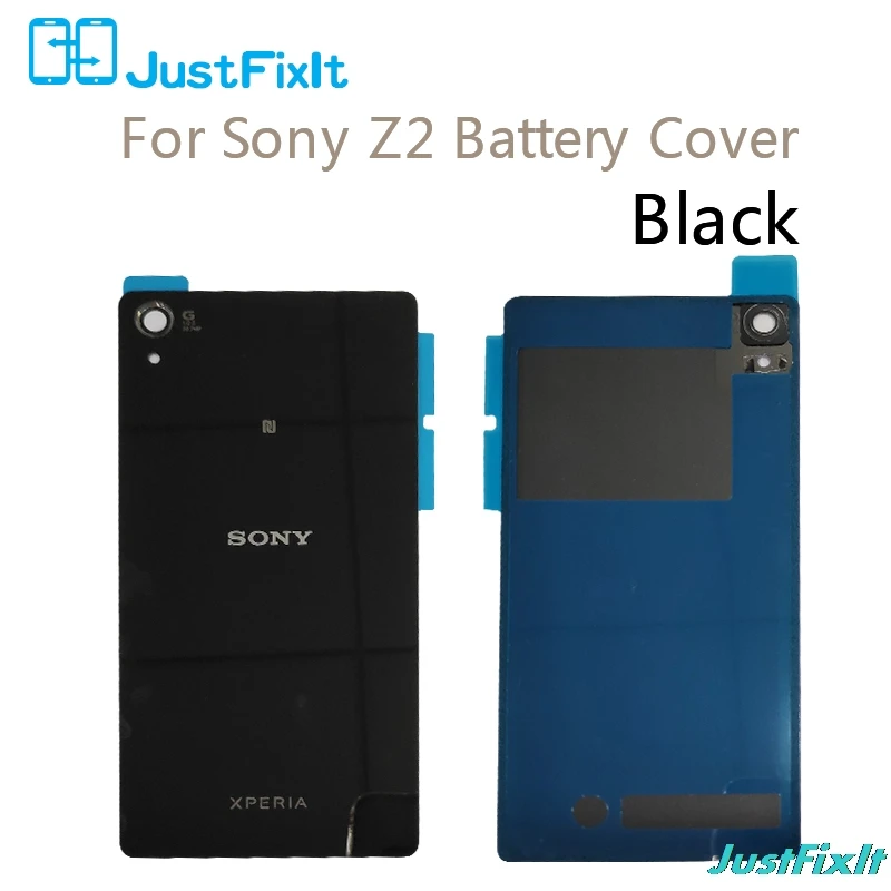 Для sony Xperia Z2 D6543 L50W D6503 Оригинальный Корпус задняя крышка Запасные части дверь