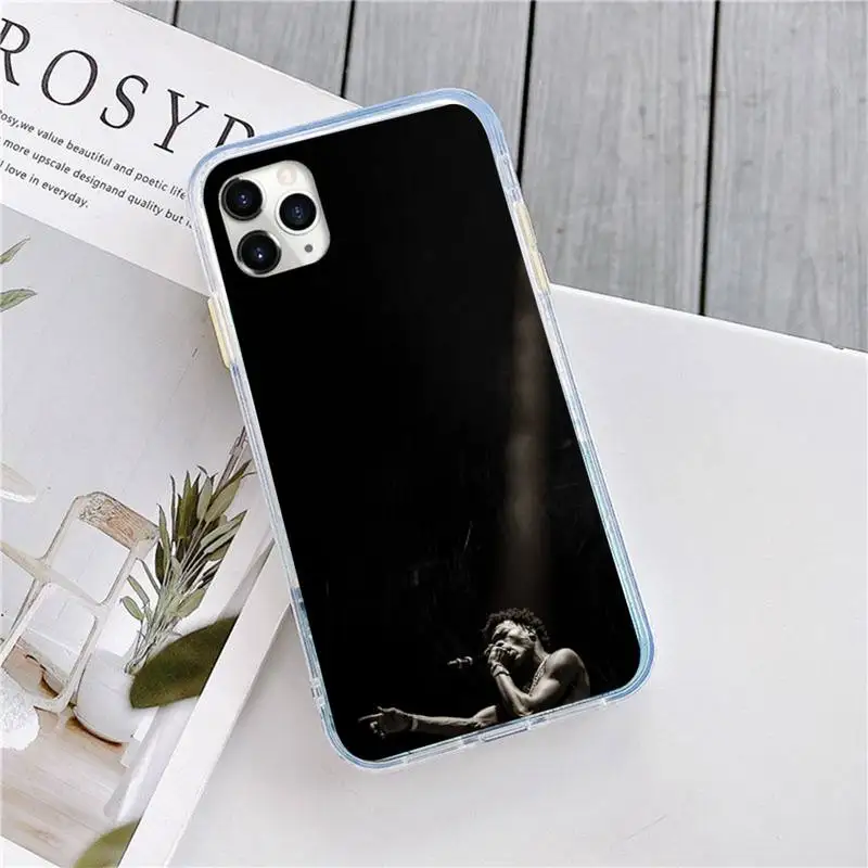 

lil baby USA rapper singer funda cover coque Phone Case for iPhone 11 12 pro XS MAX 8 7 6 6S Plus X 5S SE 2020 XR