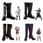 Туфли для косплея Danganronpa Maizono Sayaka Cos Yasuhiro Taeko, туфли на высоком каблуке, кожаные туфли в британском стиле для девочек, ChiaKi для женщин и мужчин