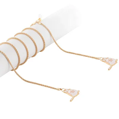 Подвеска в стиле Ins с длинным хвостом и котом золотая цепочка со змеиным