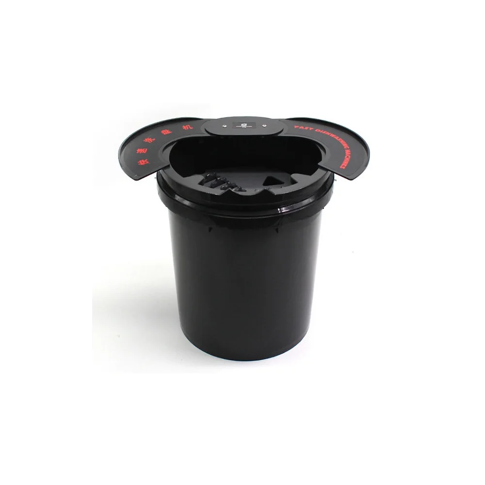 SPTA 20L Electric Polishing Pad Washing Bucket Foam Buffing Pad Cleaner Wool Pads Washing Bucket Buffer Powered Pad Washer