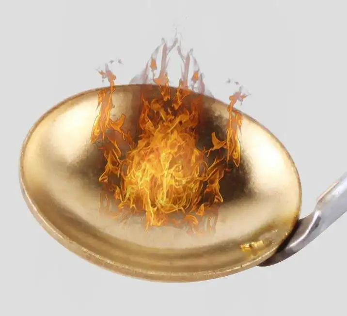 Ложка для сжигания нагревательная ложка инструмент реакции медная химическое