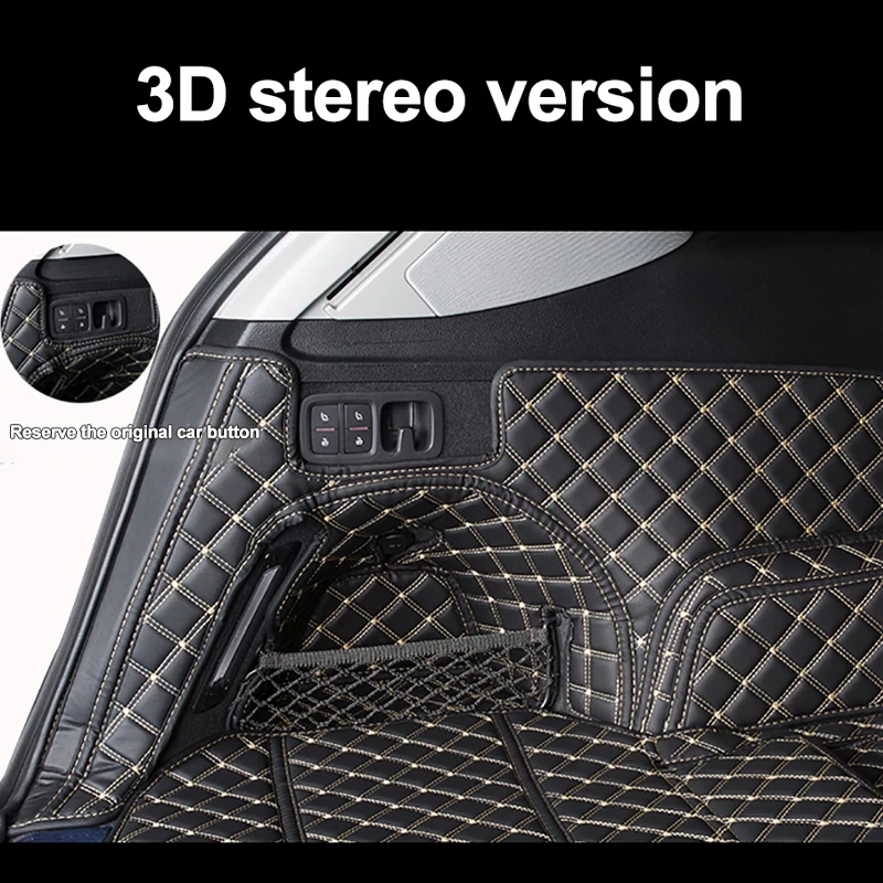 

kokololee Custom leather Car Trunk Mats for Audi Q7 2006-2015 2016-2017 2018-2021 5seats 7eats 6seats auto accessories