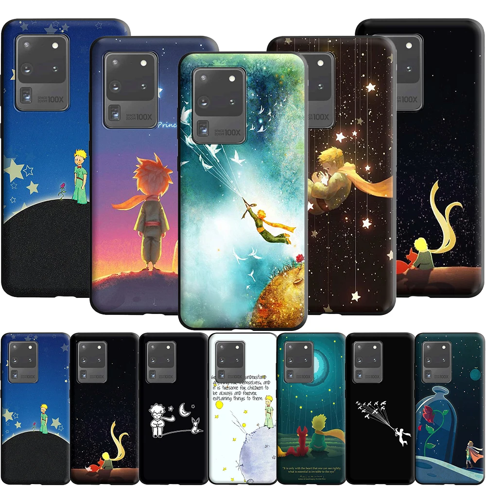 Чехол The Little Prince для Samsung Galaxy A5 A6 A9 M11 M30S M21 M31 M31S S21 S21S S30 Plus Ultra M51 A02 A12 A32 A52 A72 F62