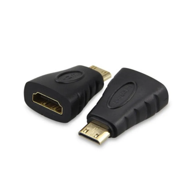 

Mini HDMI-Compatible To HDMI-Compatible Adapter Gold plated 1080p