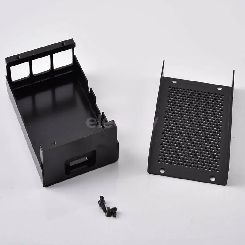 Для Raspberry Pi 4 модель металлический чехол корпус из алюминиевого сплава совместим с Raspberry Pi 4
