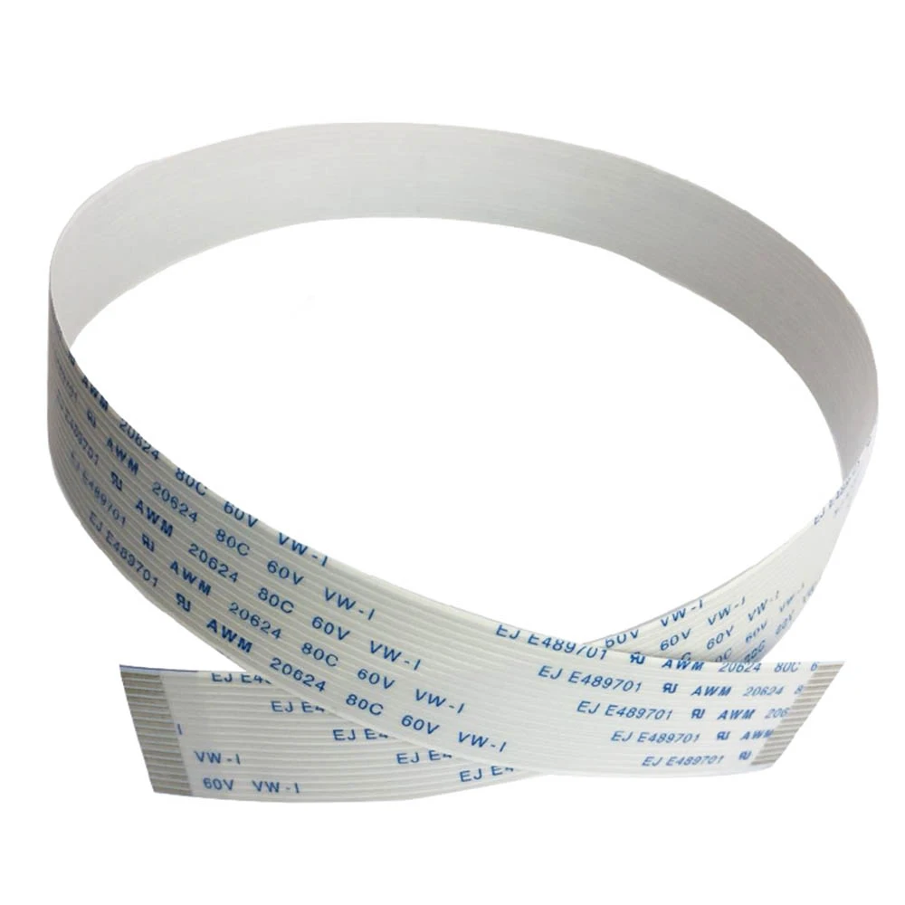 

10pcs/lot 16pins 40cm 400mm printhead cable for Epson 5113 Myjet Allwin Xaar 128 FFC flat data cable