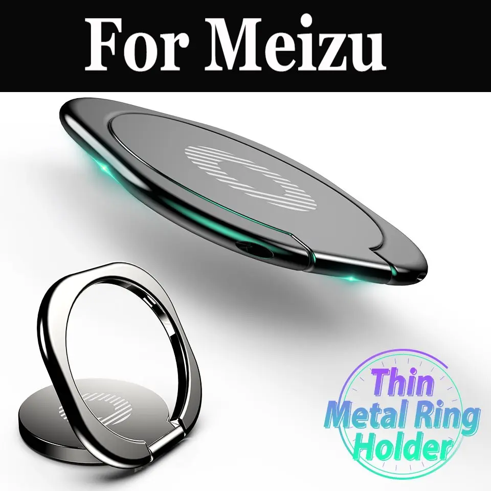 Магнитный автомобильный мини держатель для мобильного телефона черный Meizu 7 E2 M6