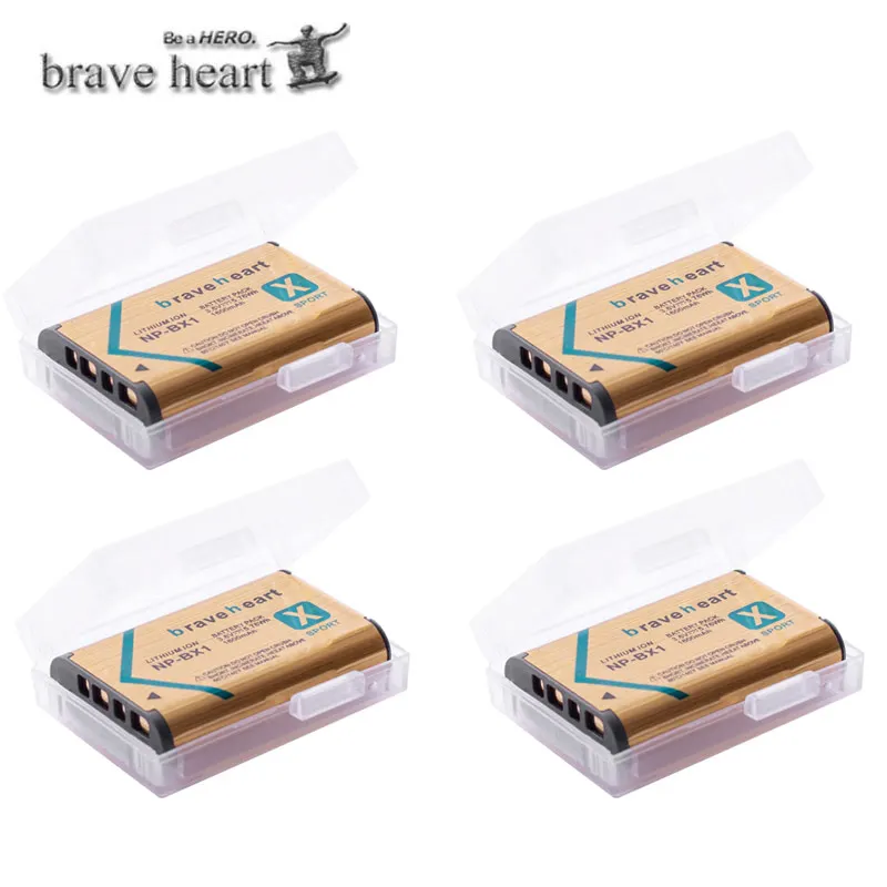 3x bateria NP BX1 NP-BX1 батареи npbx1+ 3 лота USB зарядное устройство для sony HDR-AS100v AS30 AS15 HX400 WX350 RX1 RX100 RX100iii M3 AS100V - Цвет: 4battery