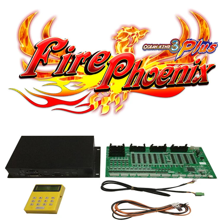 China Manufacture Arcade 6/8/10/12 Player Fish Games Ocean King 3 Plus Fire Phoenix IGS Original Software