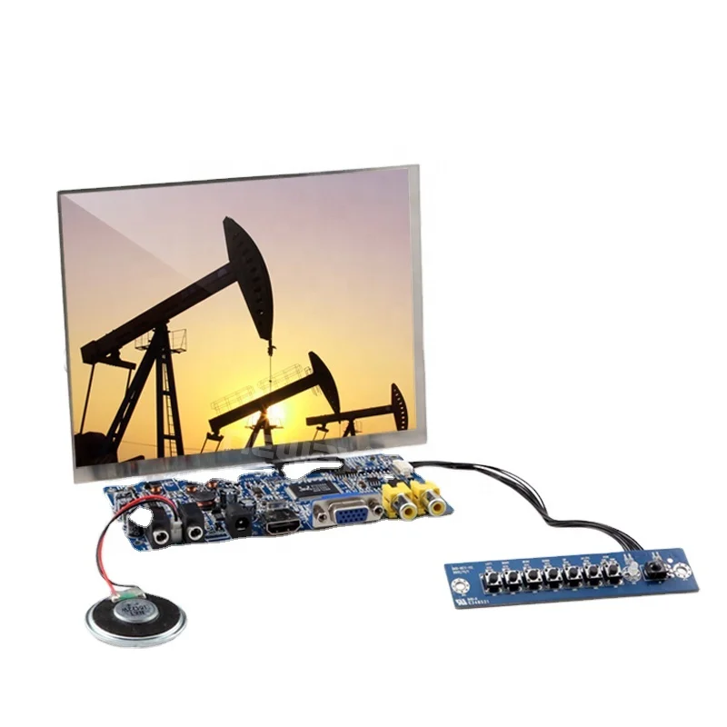 

8 Inch Shell-Less SKD Monitor with Main PCB Board Flexible LCD Display