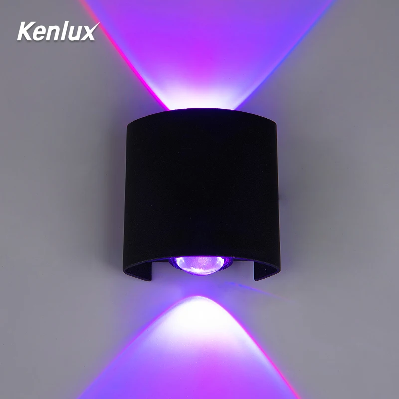 Крытый настенный светильник RGB цвет меняется автоматически вверх вниз стены