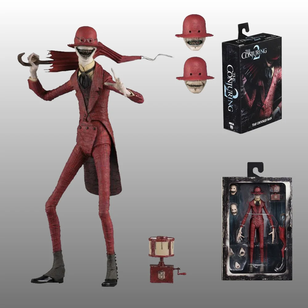 NECA 7 дюймов Ultimate THE CONJUR ING 2 UNIVERSE кривой человек фигурка ужас Рождественская