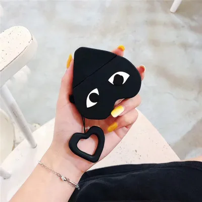 VR-15 Мультфильм клубника авокадо брелок силиконовый чехол для Apple Airpods чехол Аксессуары Bluetooth наушники защитный Брелок «Обложка» - Цвет: VR-15