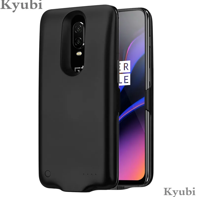 6500 мАч Зарядное устройство высокой мощности чехол для One Plus 6 6T 7 внешний портативный беспроводной зарядный чехол для Oneplus 6 6T 7 роскошный