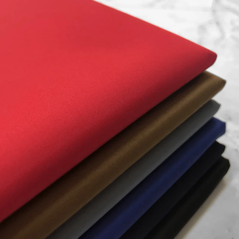 Size Wide 58inch 1*1.5m Waterproof Pongee Fabric Tpu Coating Bedspread School Uniform Breathable Laminate Fabric