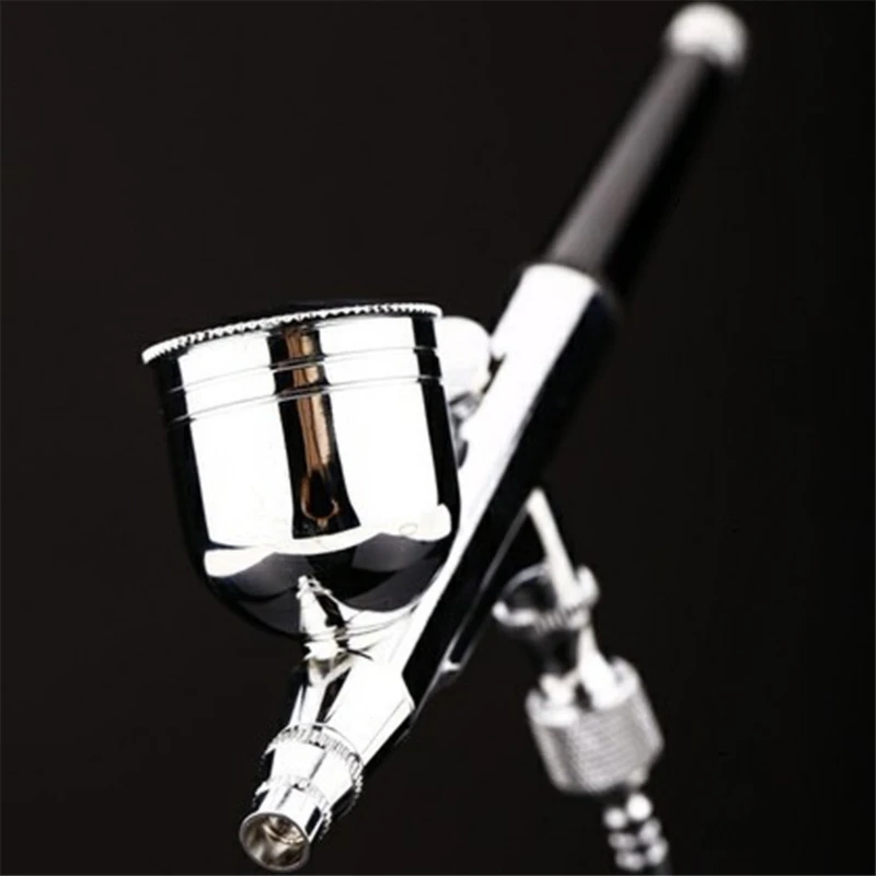 Гравитационный питательный Аэрограф краскопульт комплект двойного действия