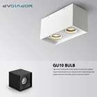 Gu10 точечная лампа поверхностного монтажа светодиодные светильники лампы Сменные алюминиевые потолочные лампы 5 Вт 7 Вт 10 Вт для спальни фойе магазинов кухни
