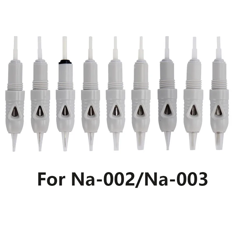 

50 pcs 1D/1P/3P/5P/3F/5F/7F Needles For New Na-002 And Na-003 Panel Control Tattoo Machine For Permanent Makeup Eyebrows Lip