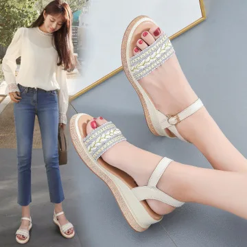 Летние женские туфли маленькие Размеры 31 32 Студенческая обувь на плоской подошве