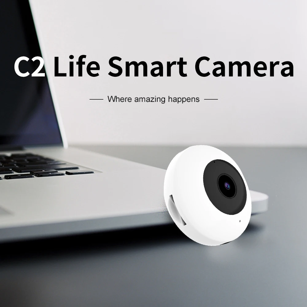 

C2 сетевая камера видеонаблюдения для дома, Wi-Fi камера HD, камера ночного видения без подсветки