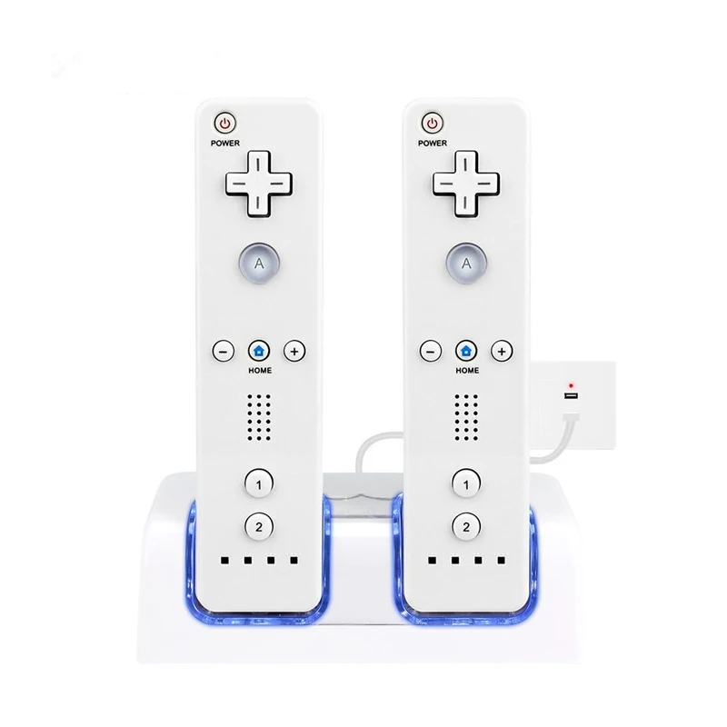 Зарядное устройство для геймпада с двумя сидениями контроллера NINTENDO консоль