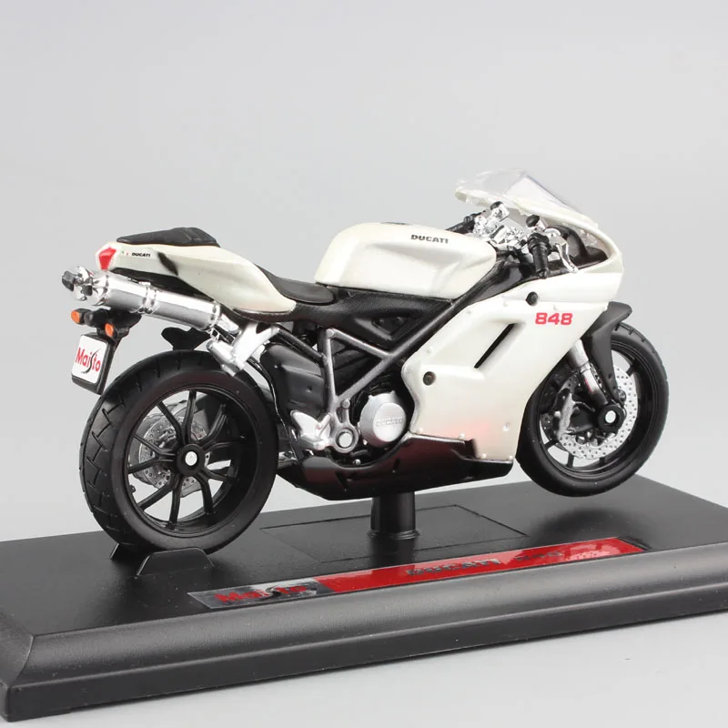 Весы Maisto 1/18 1:18 Ducati 848 для мотоциклов литых под давлением моделей подарок на день