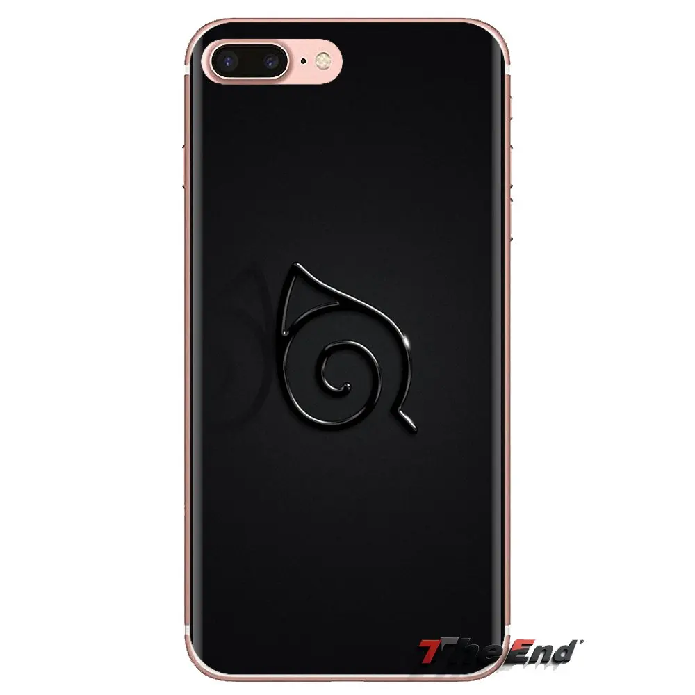 For Samsung Galaxy J1 J2 J3 J4 J5 J6 J7 J8 Plus 2018 Prime 2015 2016 2017 Naruto Konoha Logo Leaf Village Transparent Soft Cover |