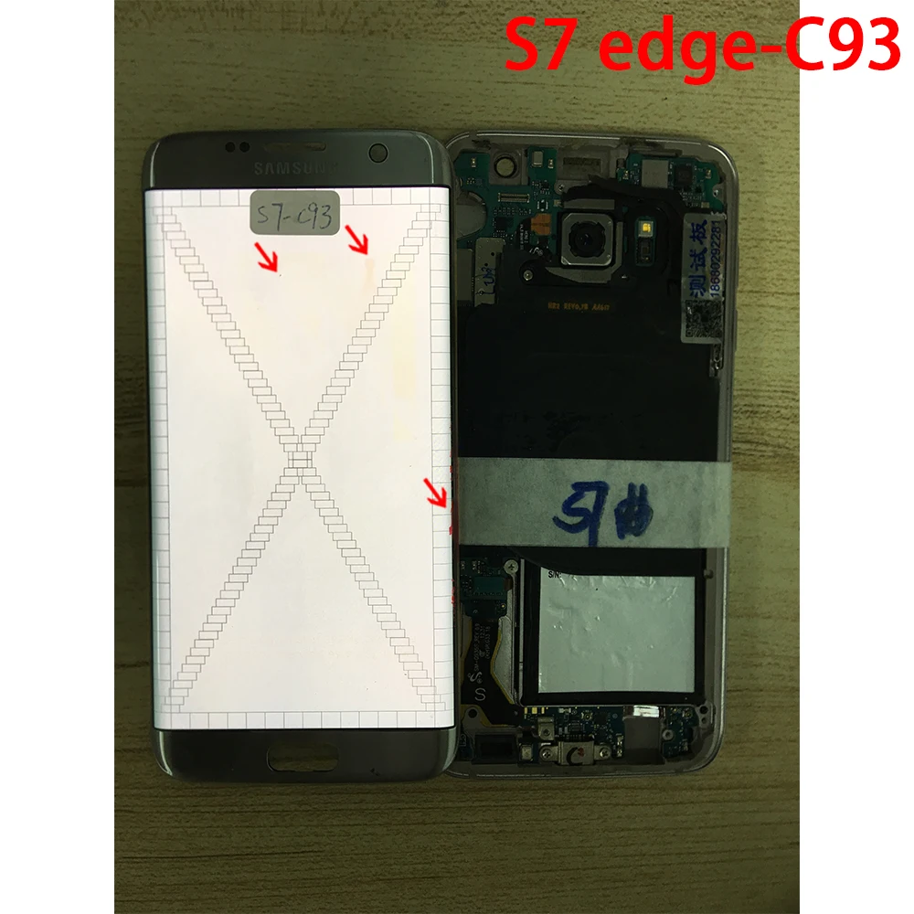 Протестировано для SAMSUNG Galaxy S7 Edge G935 G935F G935FD SM-G935FD дисплей сенсорный экран