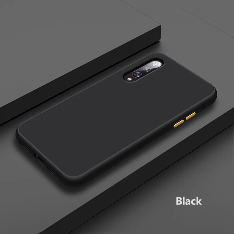luxury shockproof frosted transparent phone back etui.coque.cover.case for xiaomi mi 9 pro 5g mi9 9pro mi9pro case silicone pc | Мобильные