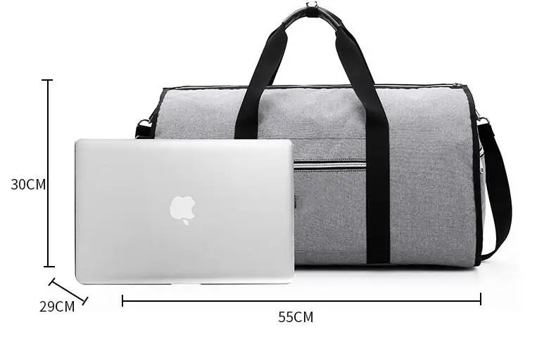 Сумка мужская цилиндрическая многофункциональная для путешествий деловая 2020 |