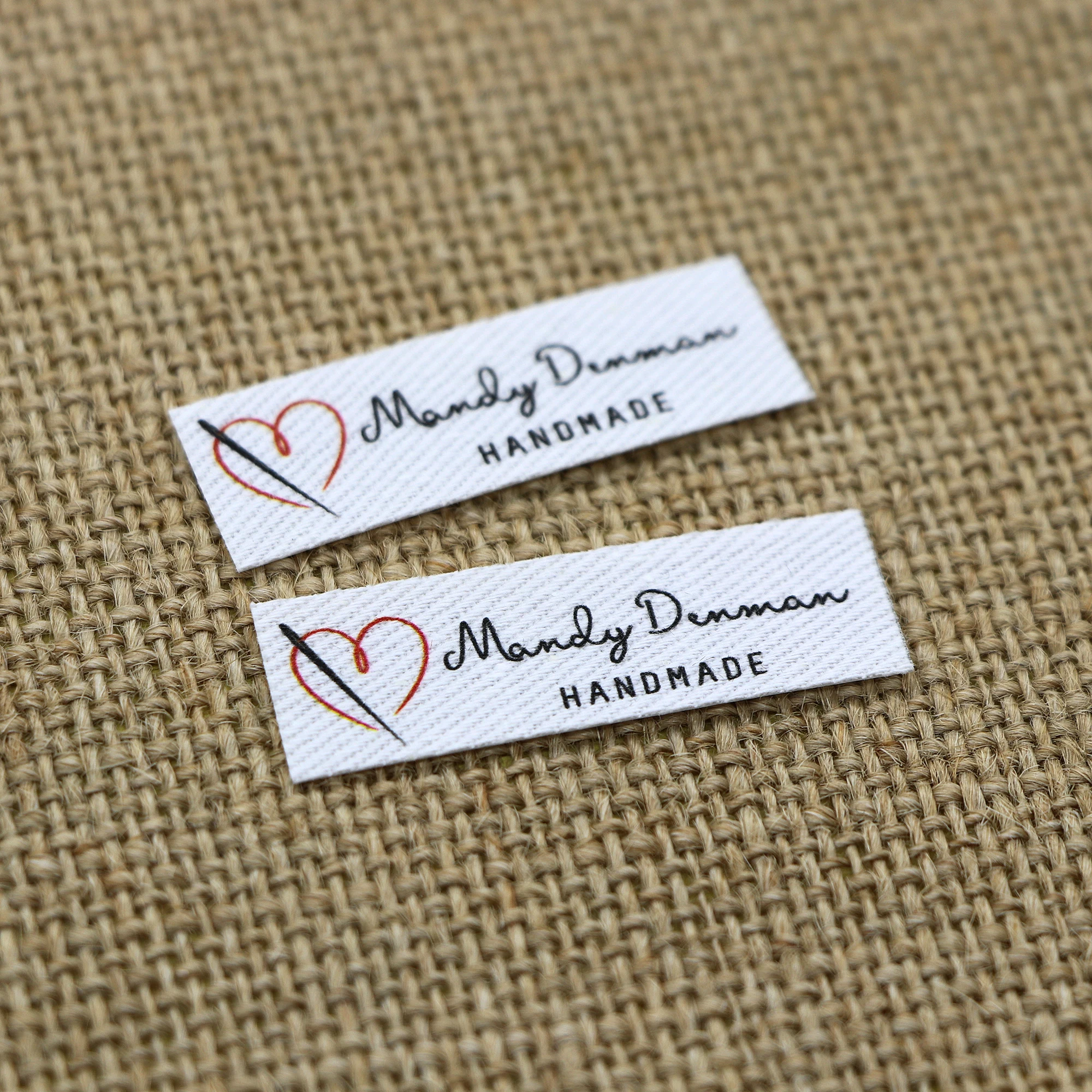 Этикетки для глажки одежды с логотипом или текстом 120 шт. | Дом и сад