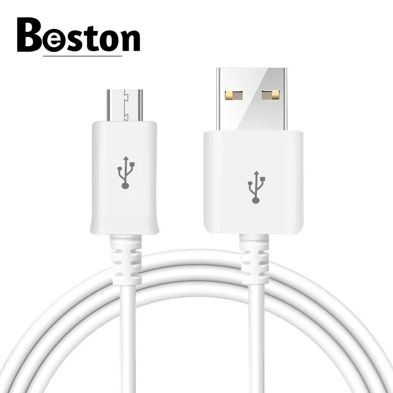 Кабель для зарядки Erilles Micro-USB 2.4A 0.8 м-1.5 м черный/ белый | Мобильные телефоны и