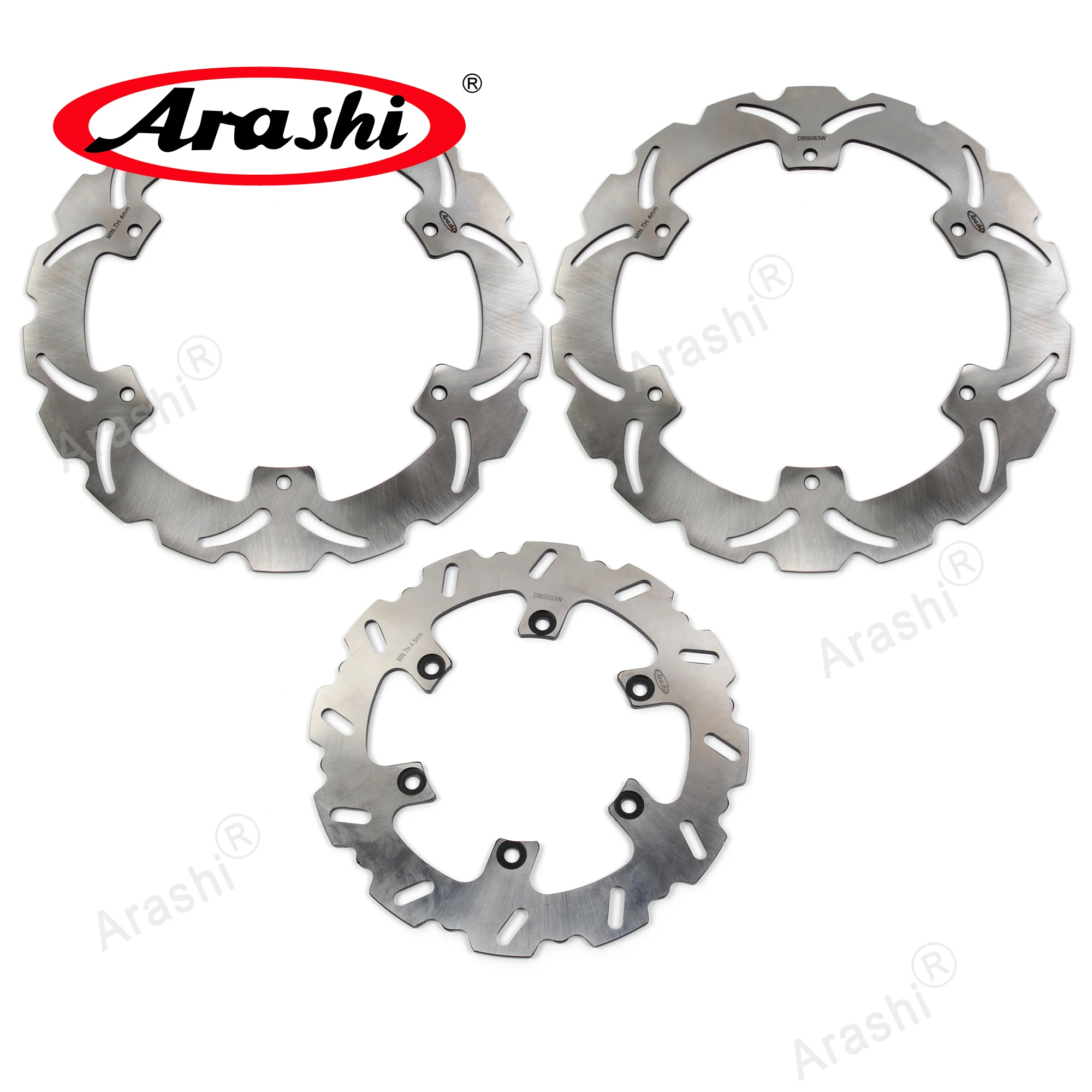 Arashi CNC Front Rear Brake Discs Brake Rotor For YAMAHA XJ S Diversion 900 1994 1995 1996 XJ900S Motorcycle Accessories Parts