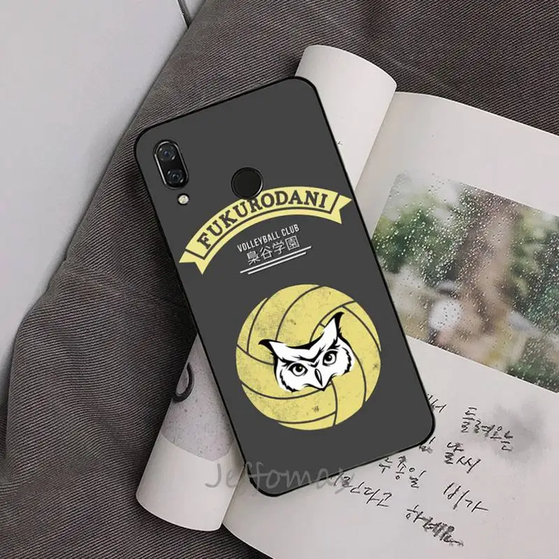 

Karasuno Nekoma Crest Phone Case For Xiaomi Redmi Note 4 4x 5 6 7 8 pro S2 PLUS 6A PRO