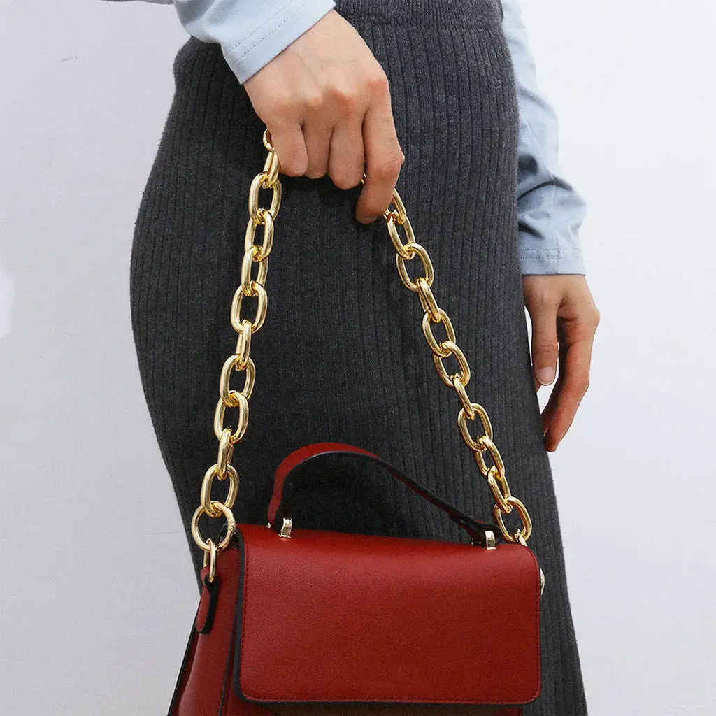

Fashionable Handbag Chain Comfortable Gold Replacement for Satchel DIY Women