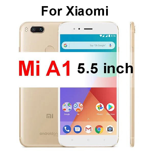 For Xiaomi a1 Portective стекло для Xiaomi mi a2 lite a1 бронированная Защитная пленка для экрана из закаленного стекла mi a2lite mi a1 a 2 2a a2lite 1a 9h - Цвет: For Xiaomi a1