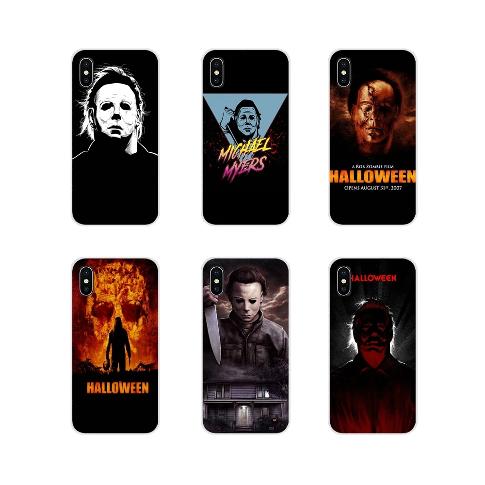 Silicone Phone Case Covers Michael Myers Halloween Movies For Huawei Y5 Y6 Y7 Y9 Prime Pro GR3 GR5 2017 2018 2019 Y3II Y5II Y6II | Мобильные