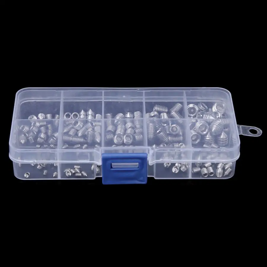 200 шт. шестигранная головка из нержавеющей стали для точных инструментов M3/M4/M5/M6/M8