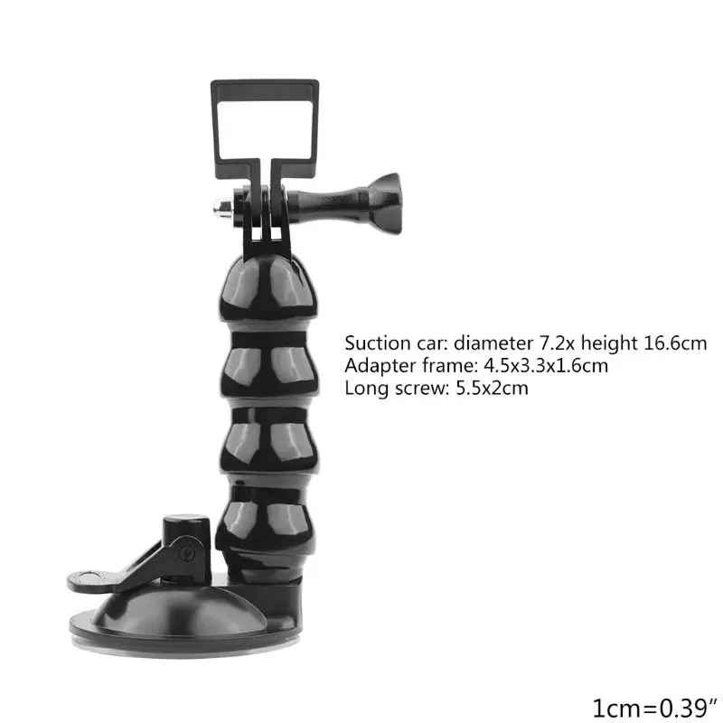 

1 Set Car Suction Cup Bracket Stand Holder Adapter Frame Long Screw for FIMI PALM Kit