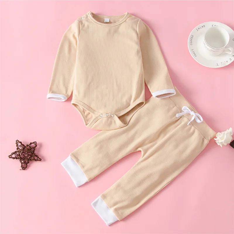 

Детский вязаный комбинезон и брюки для девочек в западном стиле